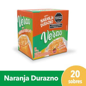 Jugo Verao Naranja Durazno 7g