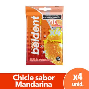 Chicles Beldent Mandarina 10g