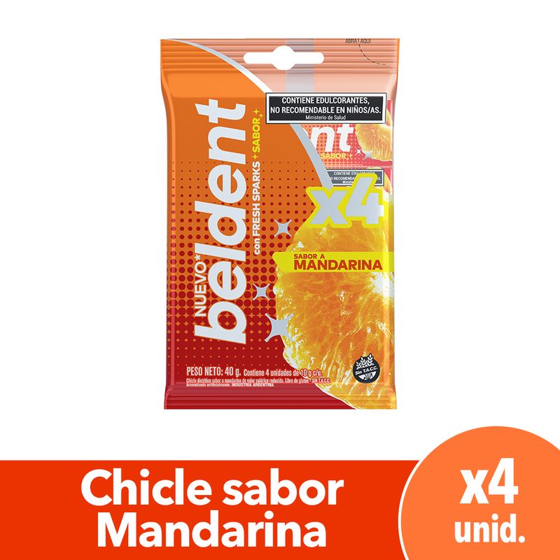 Chicles-Beldent-Mandarina-10g