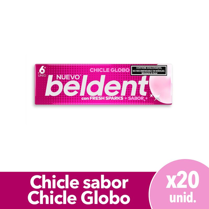 Chicles-Beldent-Globo-20g