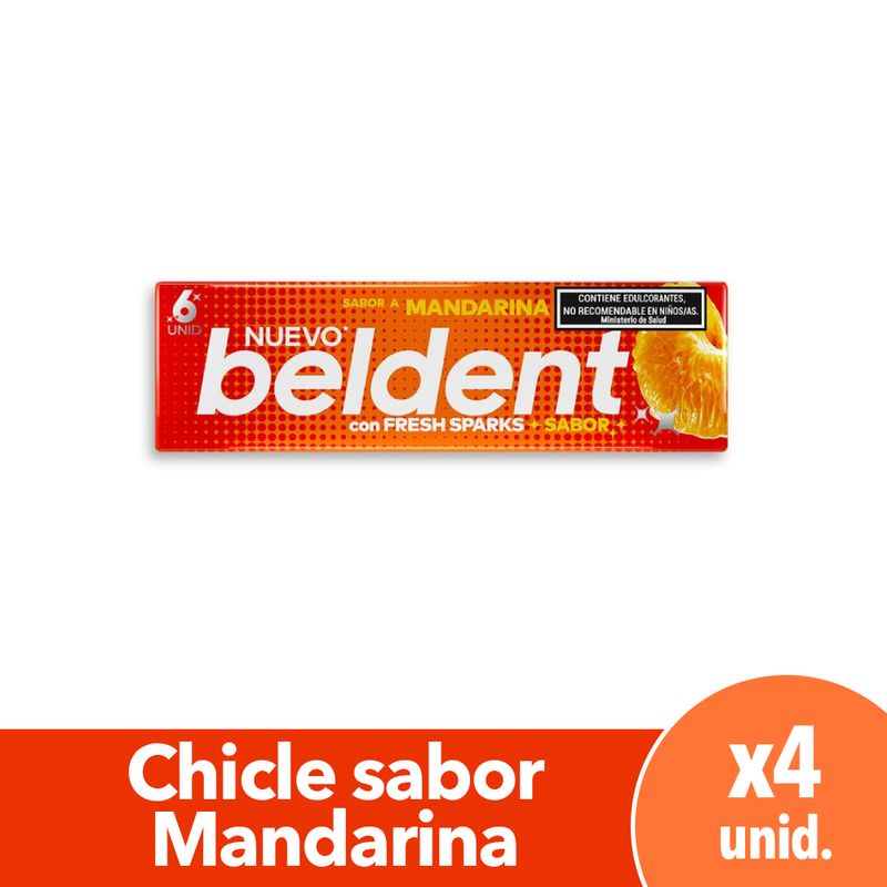 Chicles-Beldent-Mandarina-10g