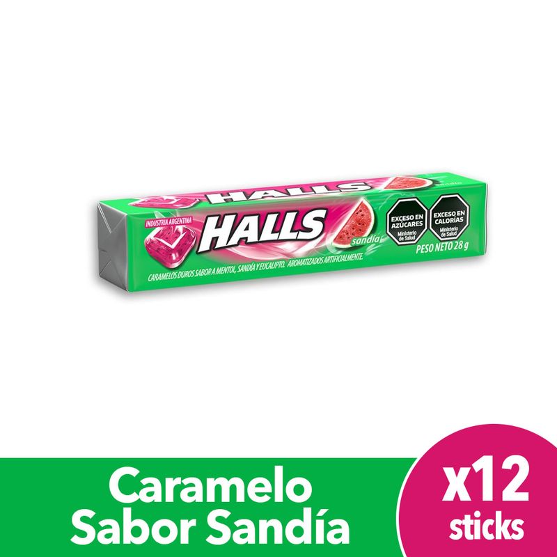 Caramelos-Halls-Sandia-28g