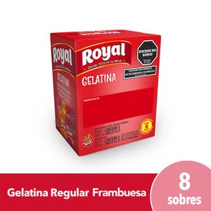 Gelatina Royal Frambuesa Regular 25g