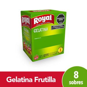 Gelatina Royal Frutilla Light 25g
