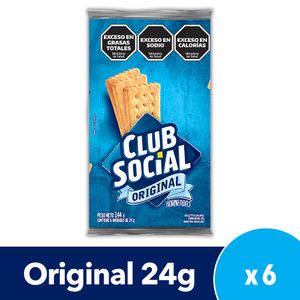 Galletitas Crackers Club Social 144g