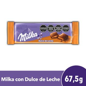 Chocolate Relleno Dulce de Leche Milka 67,5g