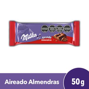 Chocolate con Almendras Milka Leger 50g