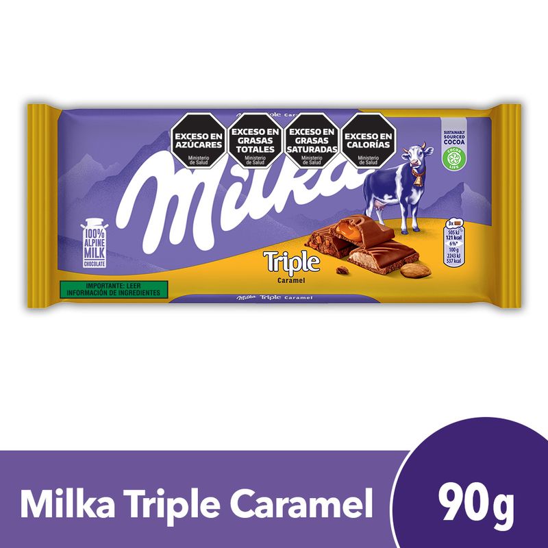 Chocolate-Milka-Triple-Caramel-90g