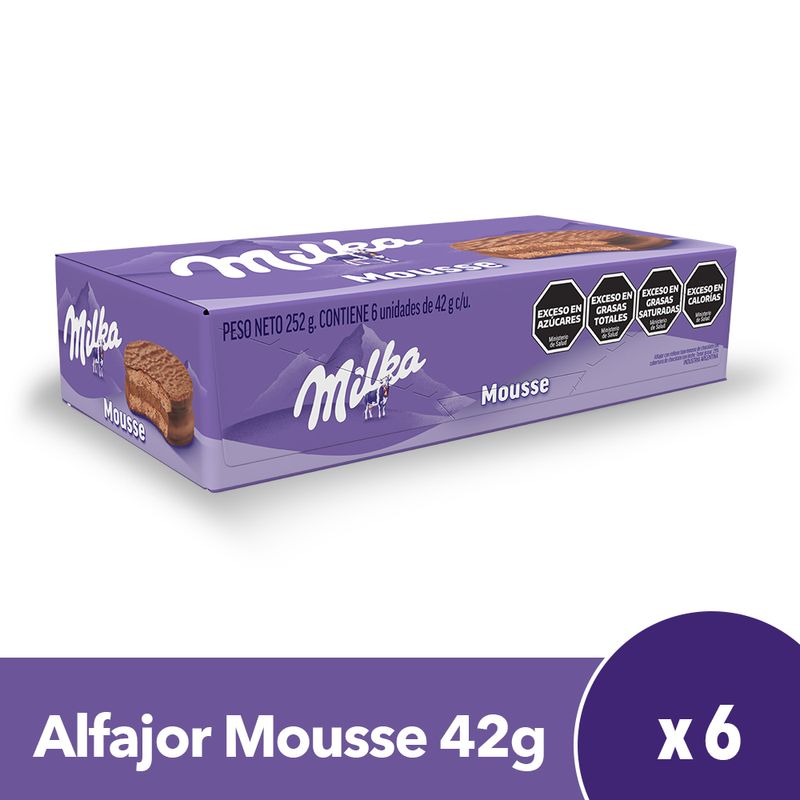 Alfajor-Simple-Milka-Mousse-42g