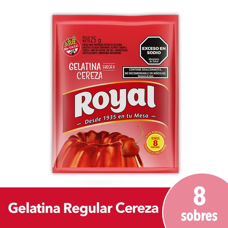 Gelatina-Royal-Cereza-Regular-25g