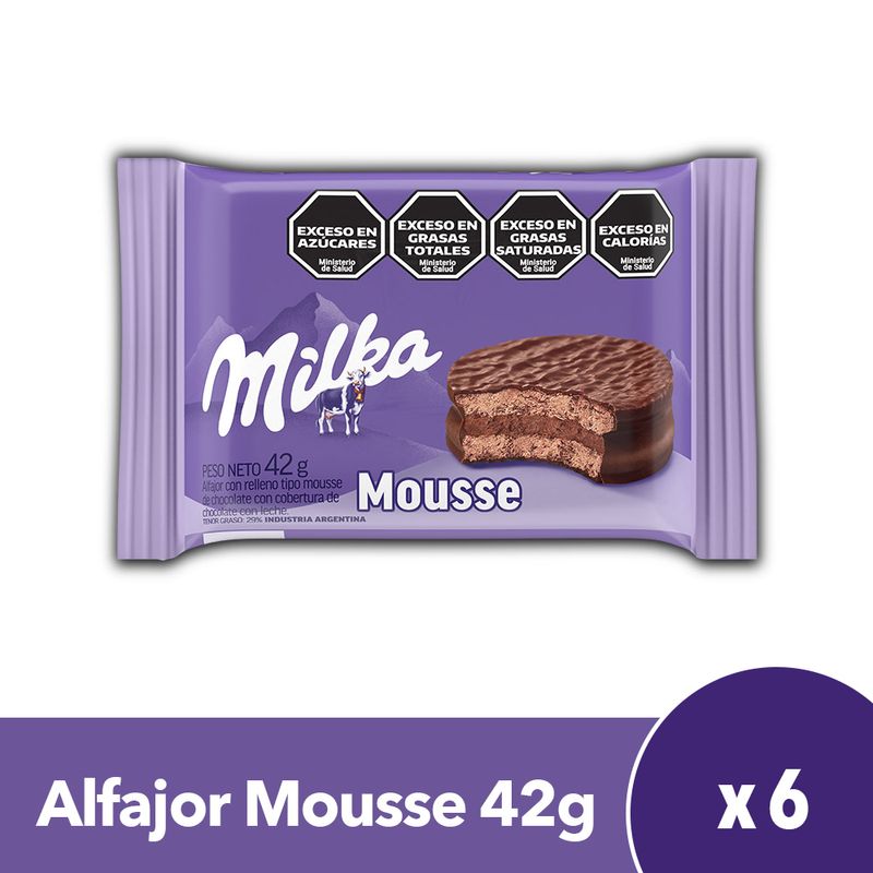 Alfajor-Simple-Milka-Mousse-42g
