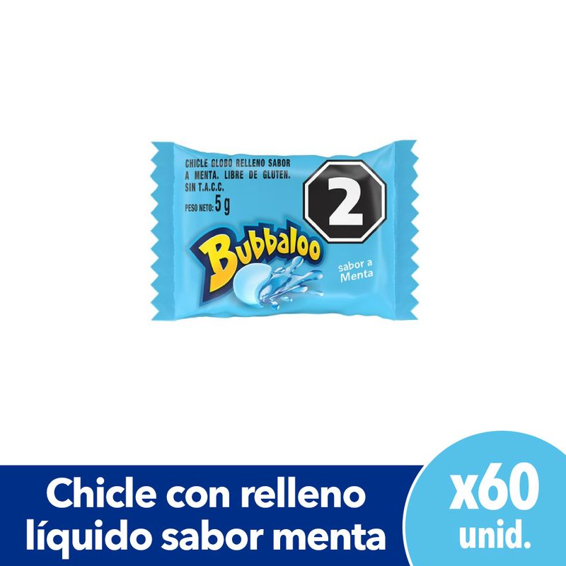 Chicle-Globo-Bubbaloo-Menta-5g