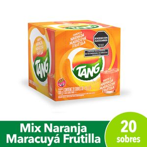 Jugo Tang Naranja Frutilla Maracuyá 15g