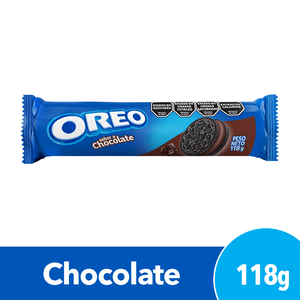 Galletitas Oreo Chocolate 118g
