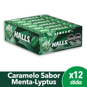Caramelos Halls Menta Lyptus 25.2g
