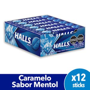 Caramelos Halls Menthol 25.2g