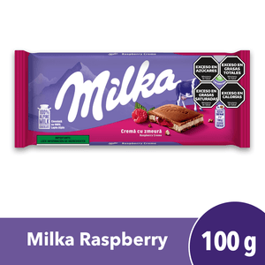 Chocolate con Frambuesa Milka 100g