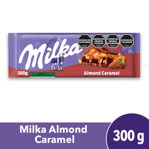 Chocolate con Almendras y Caramelo Milka 300g