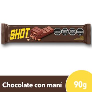 Chocolate con maní Shot 90g