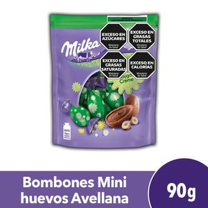 Bombones Mini Huevos Milka Avellanas 90g