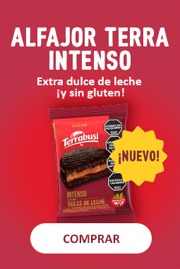 sin gluten y extra dulce de leche